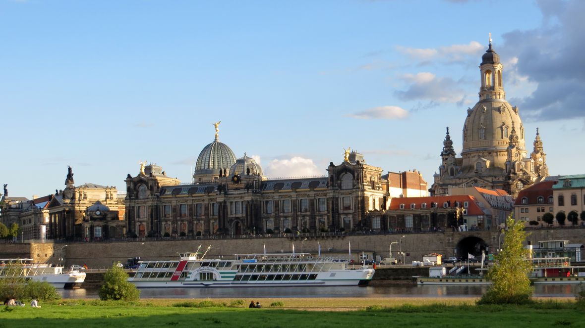 Dresden river view