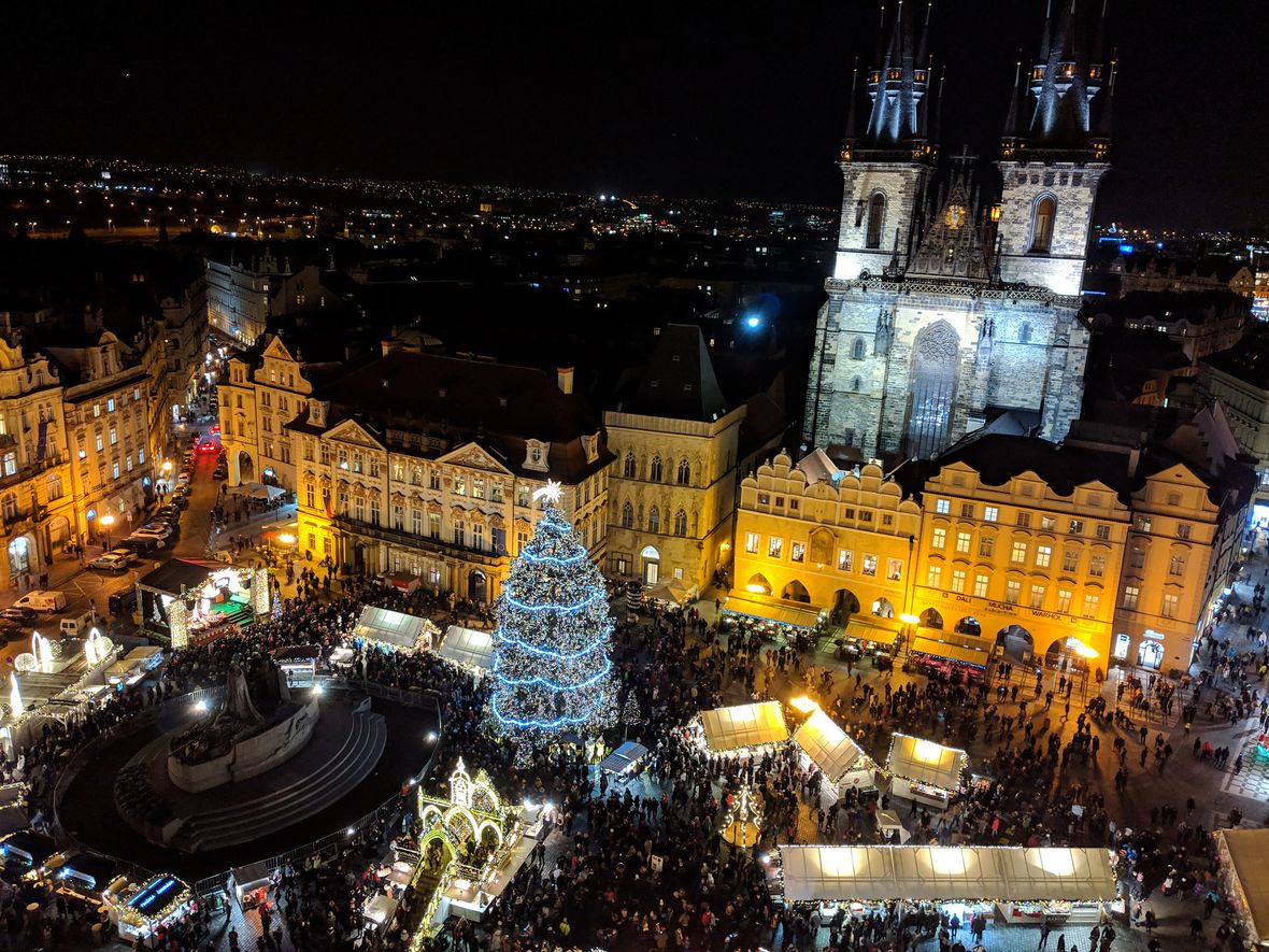 Weihnachtsmarkt, Prag