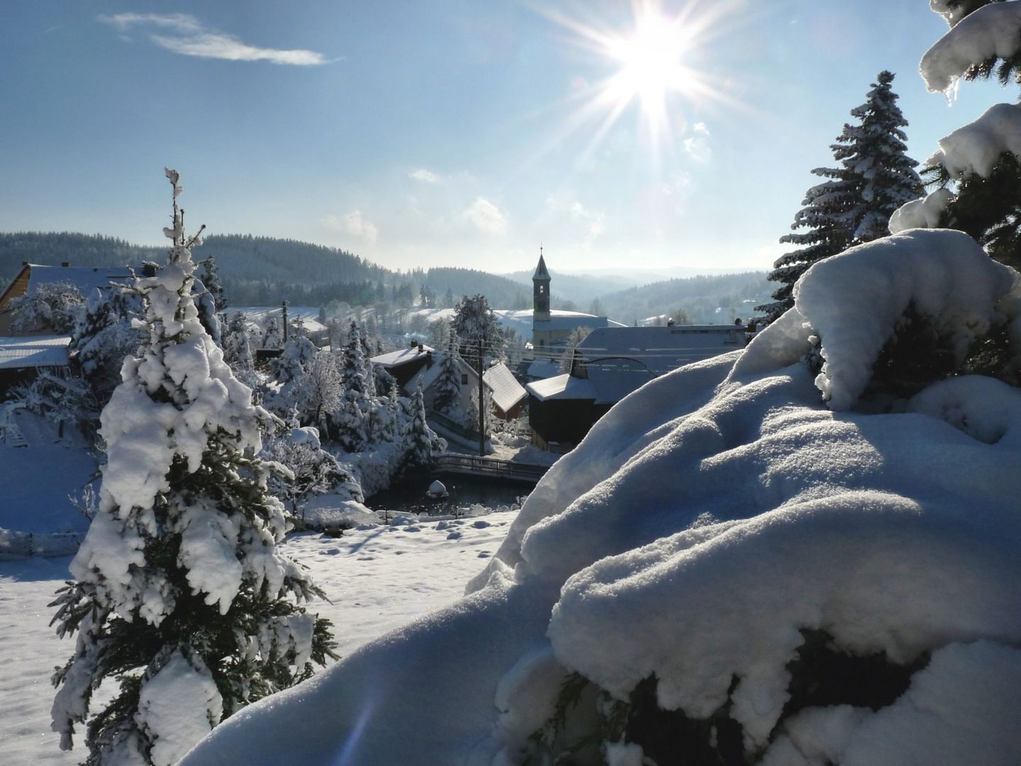 Winter in Saxon Switzerland