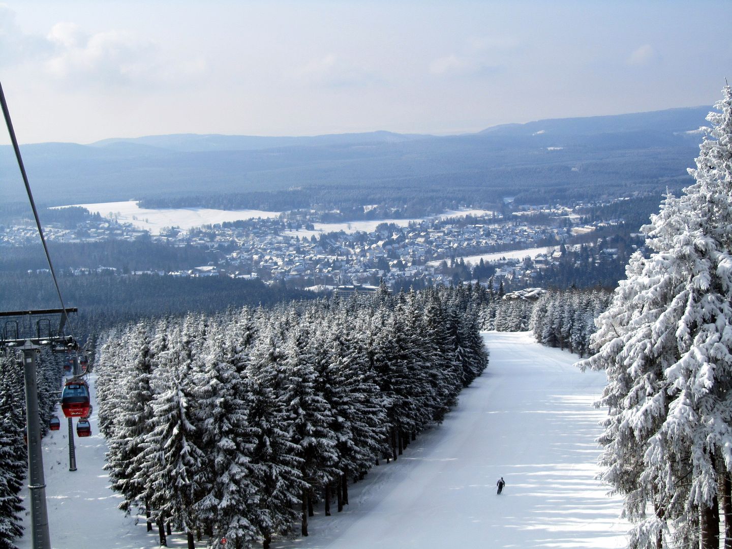 Wurmbergseilbahn Blick Braunlage