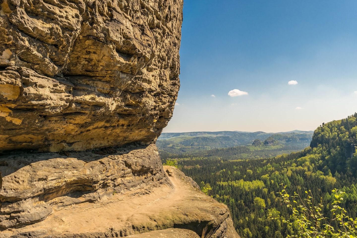 Sandstone cliff