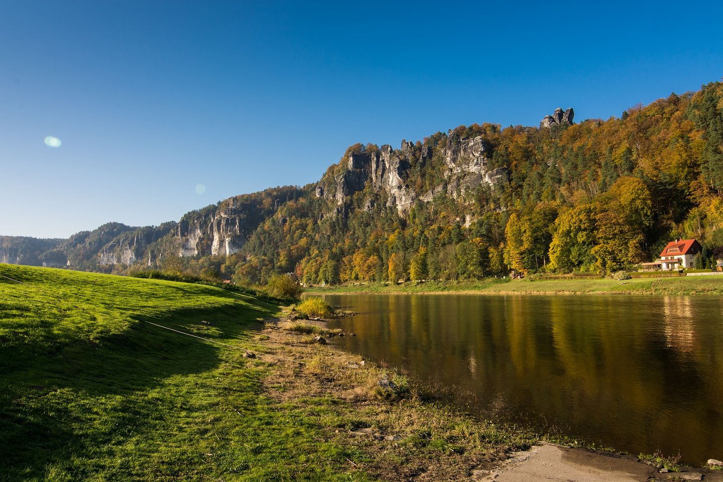 The Elbe river