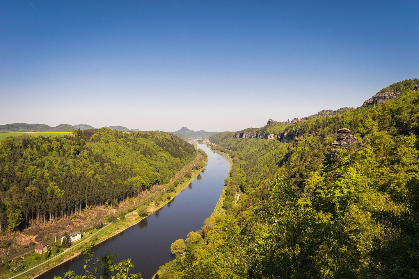 The Elbe valley