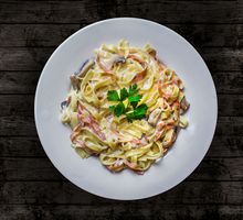 Tagliatelle Carbonara