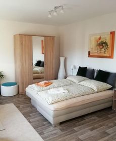 Lovely First-Floor Apartment in Gernrode, in the Harz, with Use of the