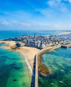 Studio Lumineux Intra-Muros À 2 Pas de la Plage.
