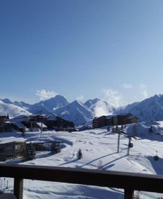 Appartement 1 Chambre 5 Personnes L'Ours Blanc a L'Alpe D'Huez