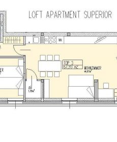 Loftapartment Sud