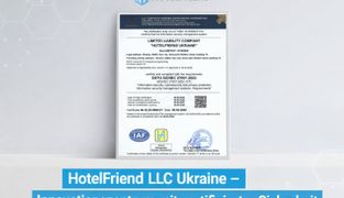 HotelFriend LLC Ukraine Achieves ISO 27001 Certification