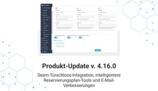 Product Update v. 4.16.0: Seam door lock integration, smarter Front Desk tools, and email enhancements