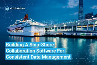 Building a Ship-Shore Collaboration Software for Consistent Data Management