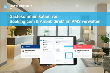 How Hoteliers Can Manage Booking.com & Airbnb Guest Communication Directly in Their PMS