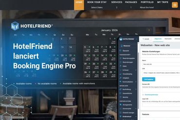 HotelFriend Launches Booking Engine Pro — A Fully Modular, Next-Generation Booking Experience for Modern Hoteliers