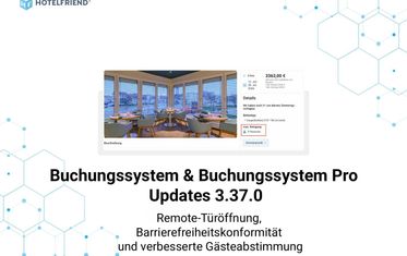 Booking Engine & Booking Engine Pro Updates 3.37.0: Remote Door Opening, Accessibility Compliance, and Improved Guest Coordination