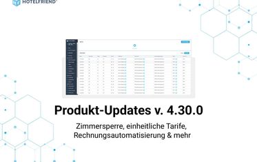 Product Updates v4.30: Room Locking, Unified Rates, Invoice Automation & More