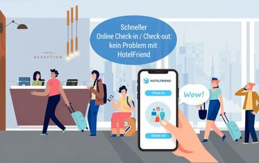 Fast Check-in / Check-out: Not a Problem with HotelFriend