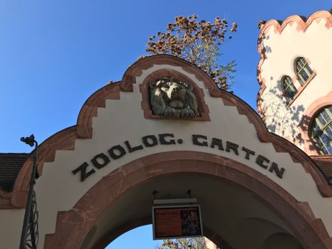 Leipzig Zoo main gate