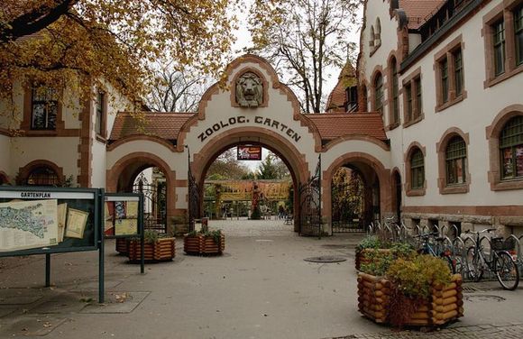 Entrance Zoo Leipzig