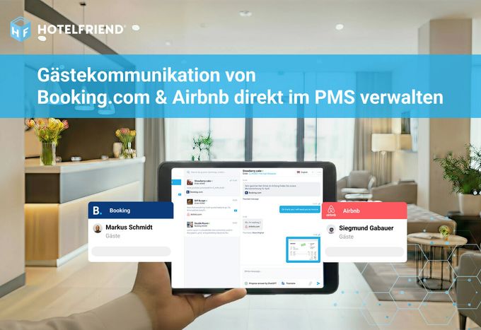 How Hoteliers Can Manage Booking.com & Airbnb Guest Communication Directly in Their PMS