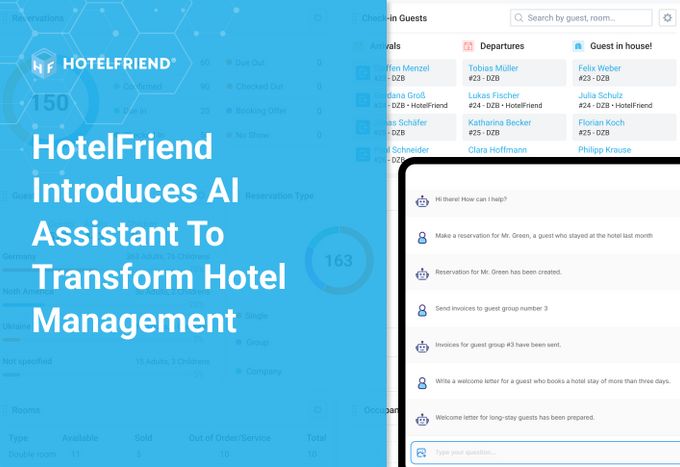 HotelFriend Introduces AI Assistant to Transform Hotel Management
