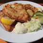 Schollenfilet paniert