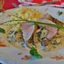 Schweinefilet mit Rahmchampignons