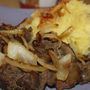 kalbsleber mit kartoffel petersilien puree