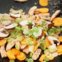 buntes wok gemuse