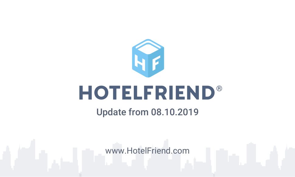 Product Updates from 08.10.2019