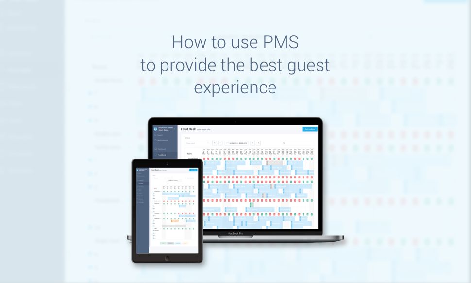 Handling a daily routine with a modern PMS