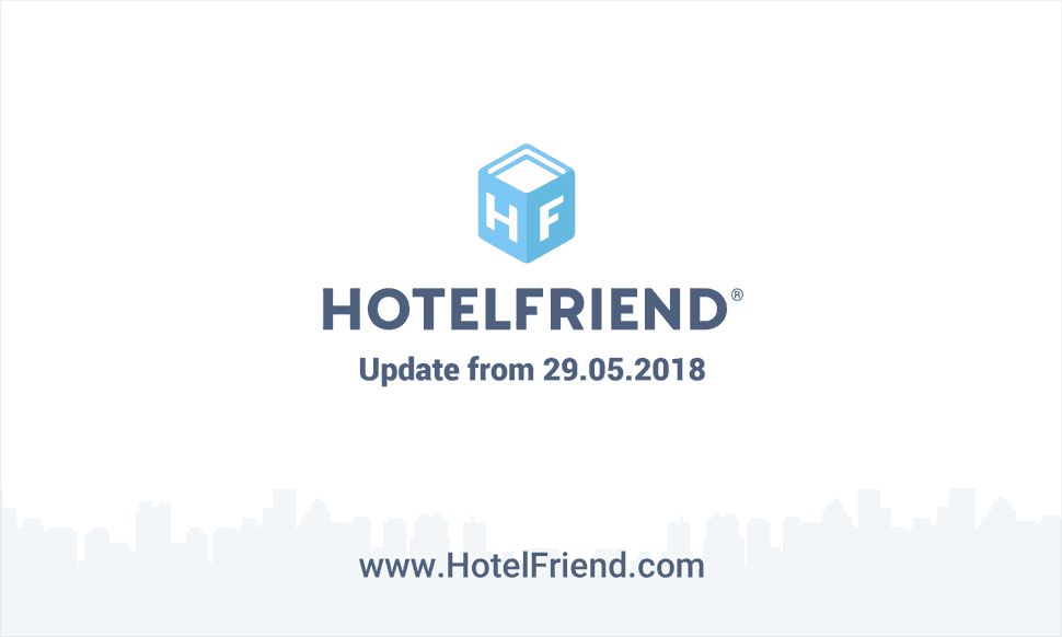 Product updates from 29.05.2018