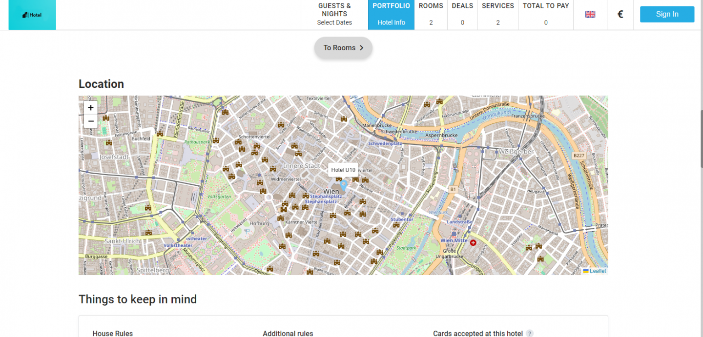 Switch from Google Maps to Leaflet on Booking Engine and Multi-Booking Engine