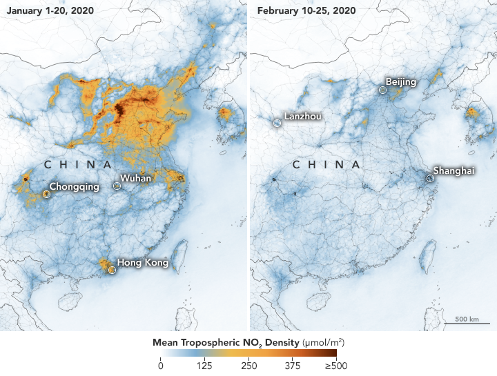 airborne-nitrogen-dioxide-plummets-over-china