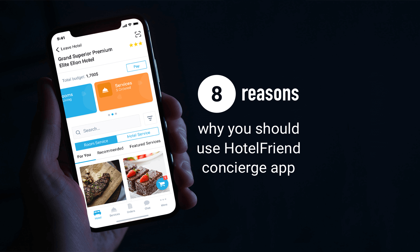 8 reasons why you should use HotelFriend Hotel Concierge Guest App