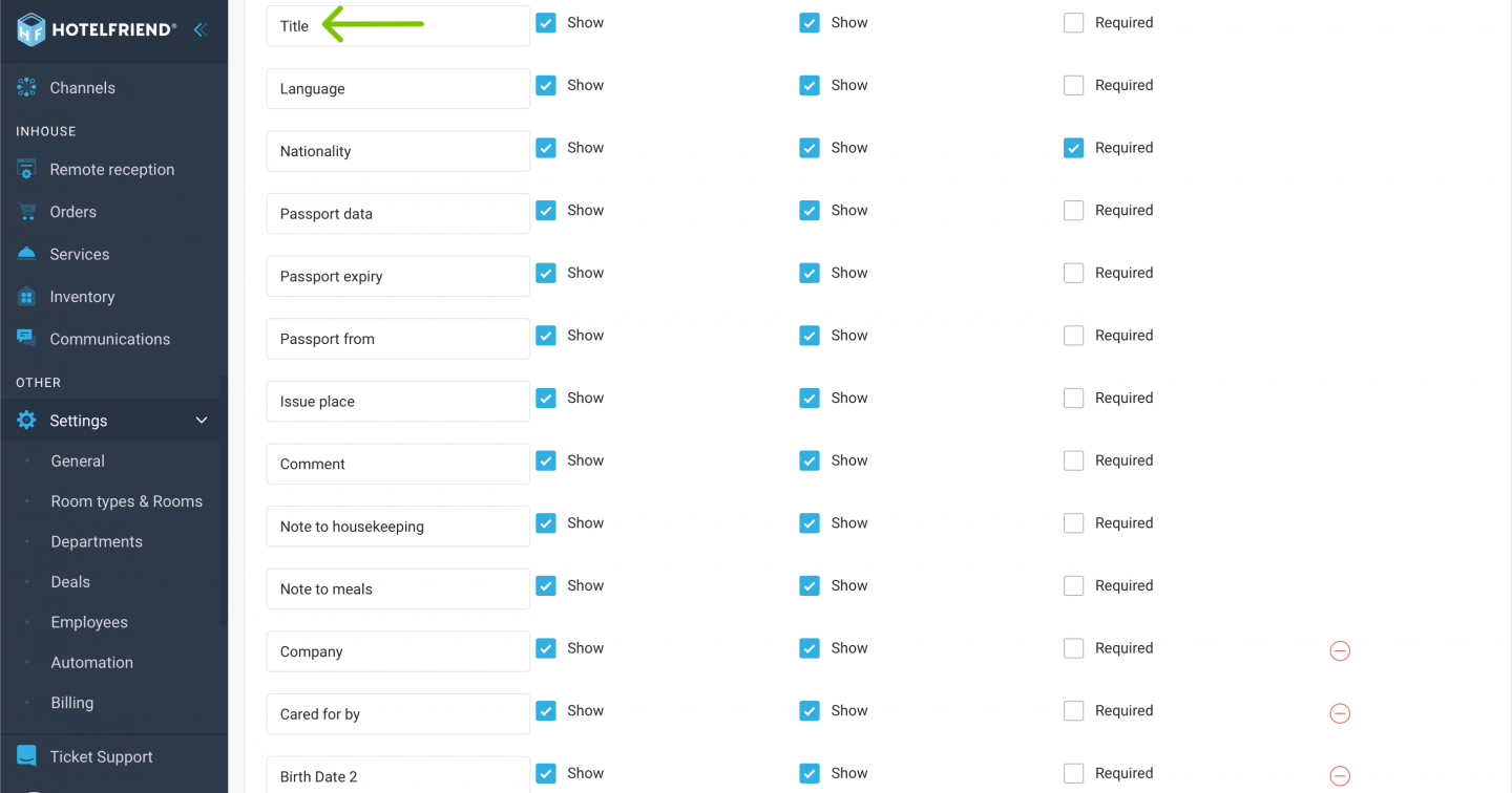 Introducing custom fields for guest profiles