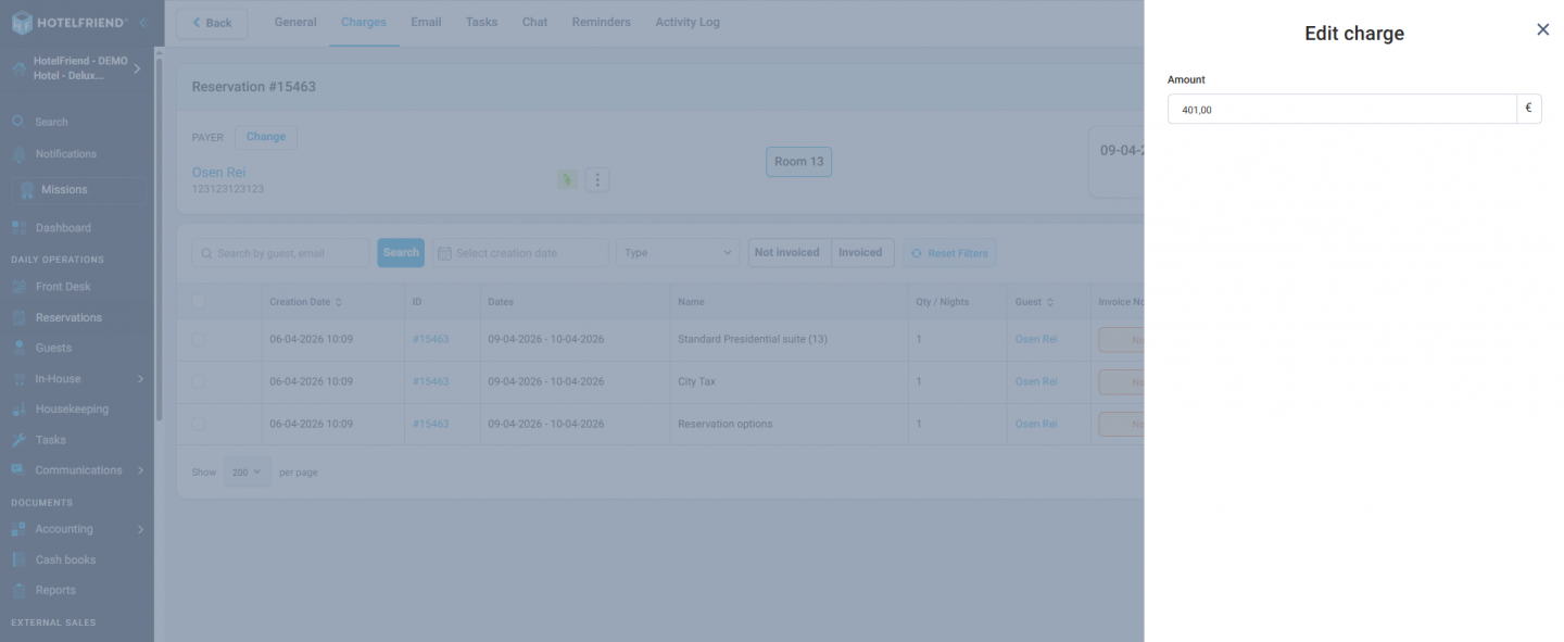 Prepayment invoicing (Deposit invoices)