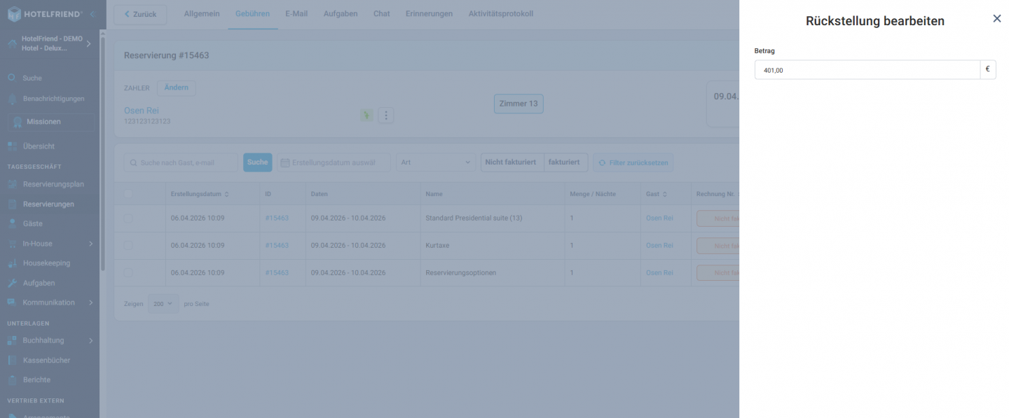 Anzahlungsrechnungen (Vorauszahlungen)