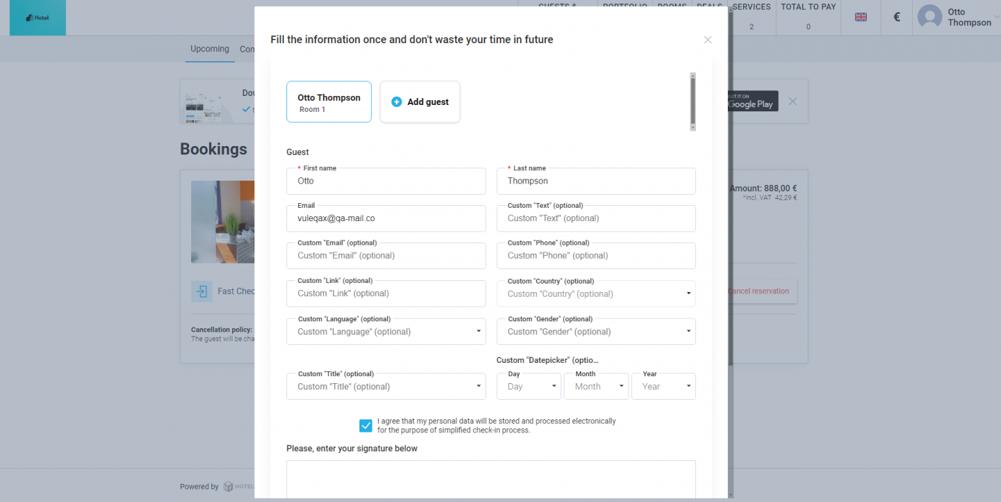 Unified order visibility in a cart across platforms