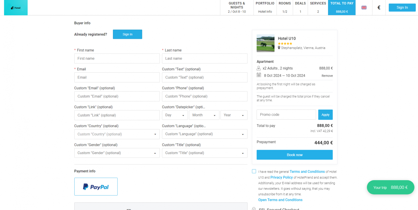 Unified order visibility in a cart across platforms