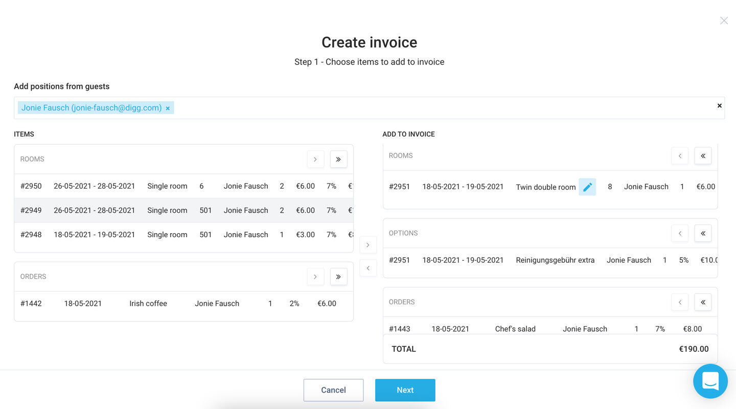 New design and flow for invoicing and payments