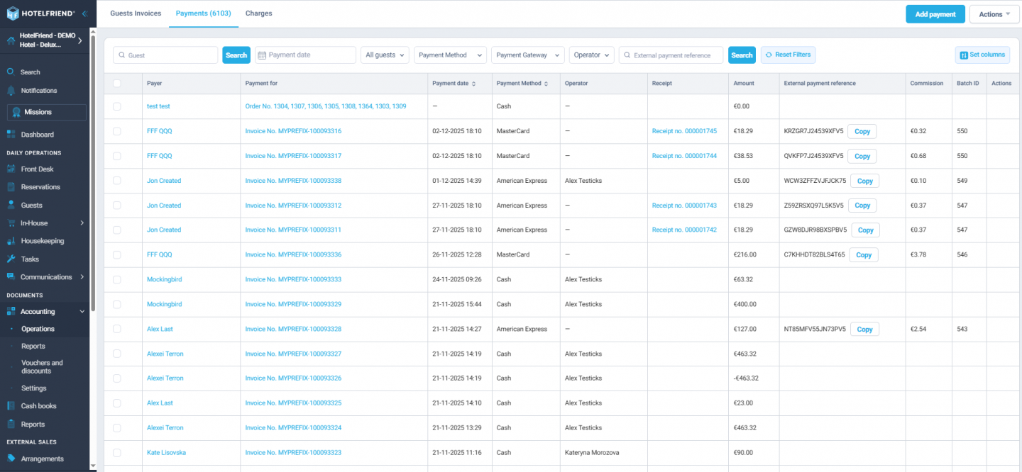 Adyen Settlement Batch & Commission Overview