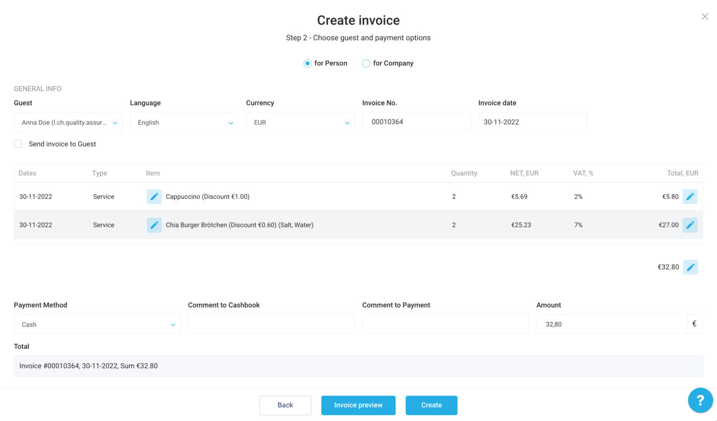 Enhanced display of Discounts in Orders