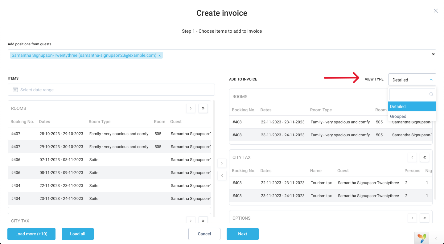 New ways to view invoice details