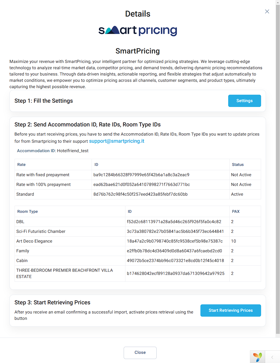 SmartPricing integration improvements