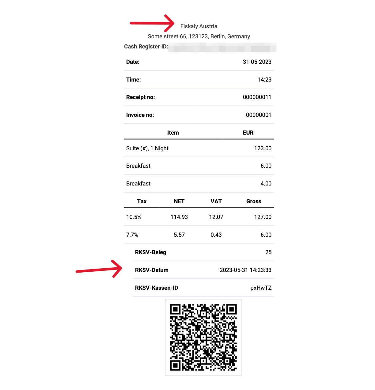 Fiskaly integration for Austria