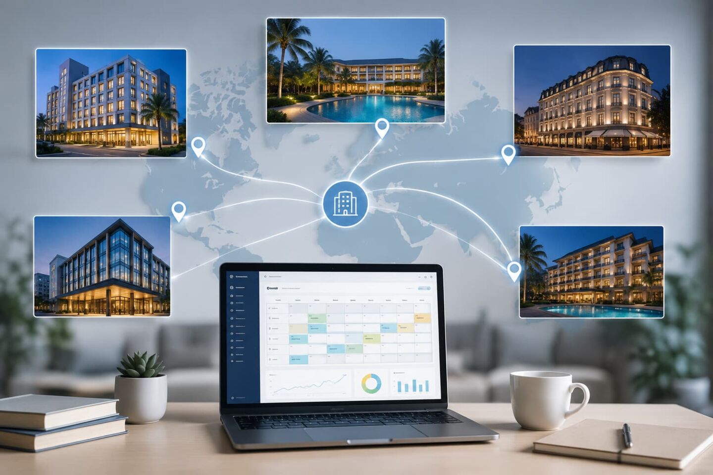 Cloudbasiertes RMS für Hotels mit mehreren Standorten