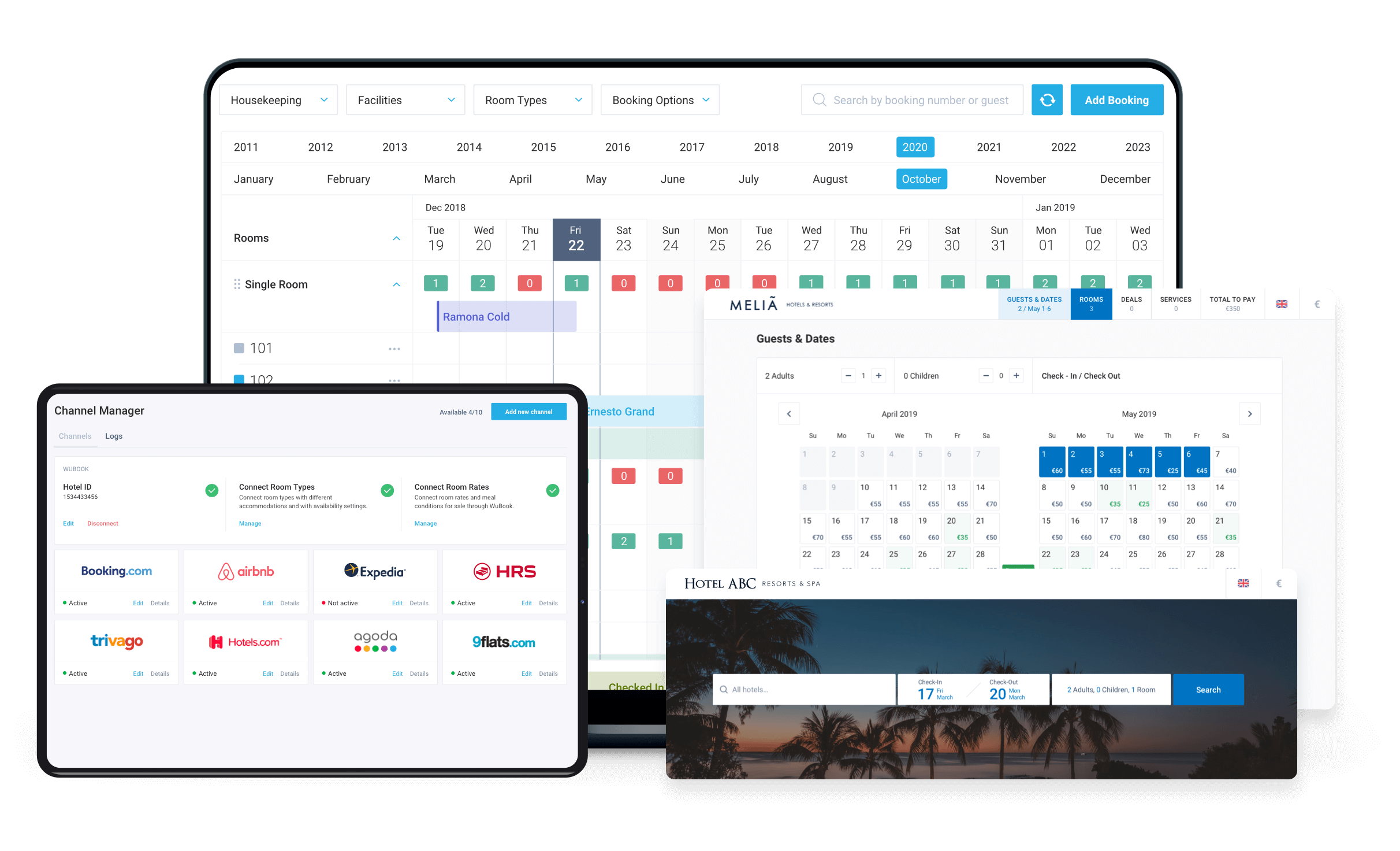 HotelFriend basic functionality