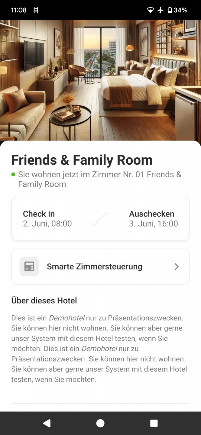 Smart Room Control mit Loxone-Integrationr
