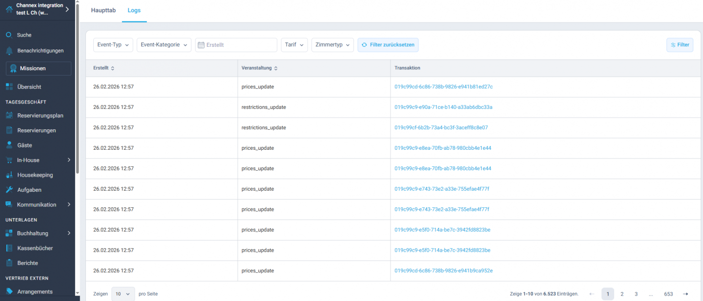 Integrationen Lightspeed Optimierung