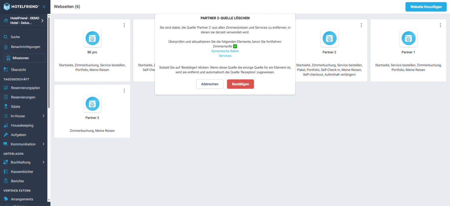 Sichereres Entfernen einer BE Pro-Quelle